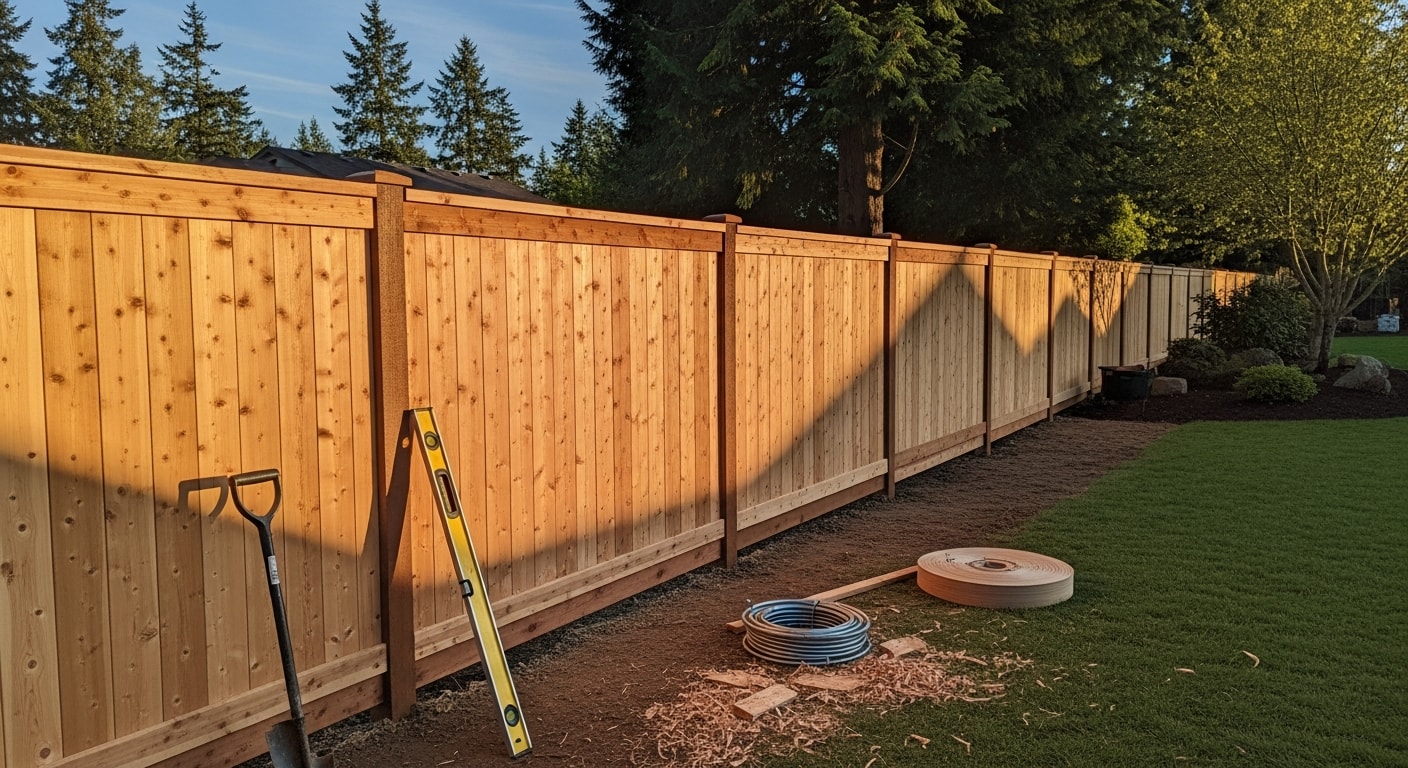 Professional fence installation and repair