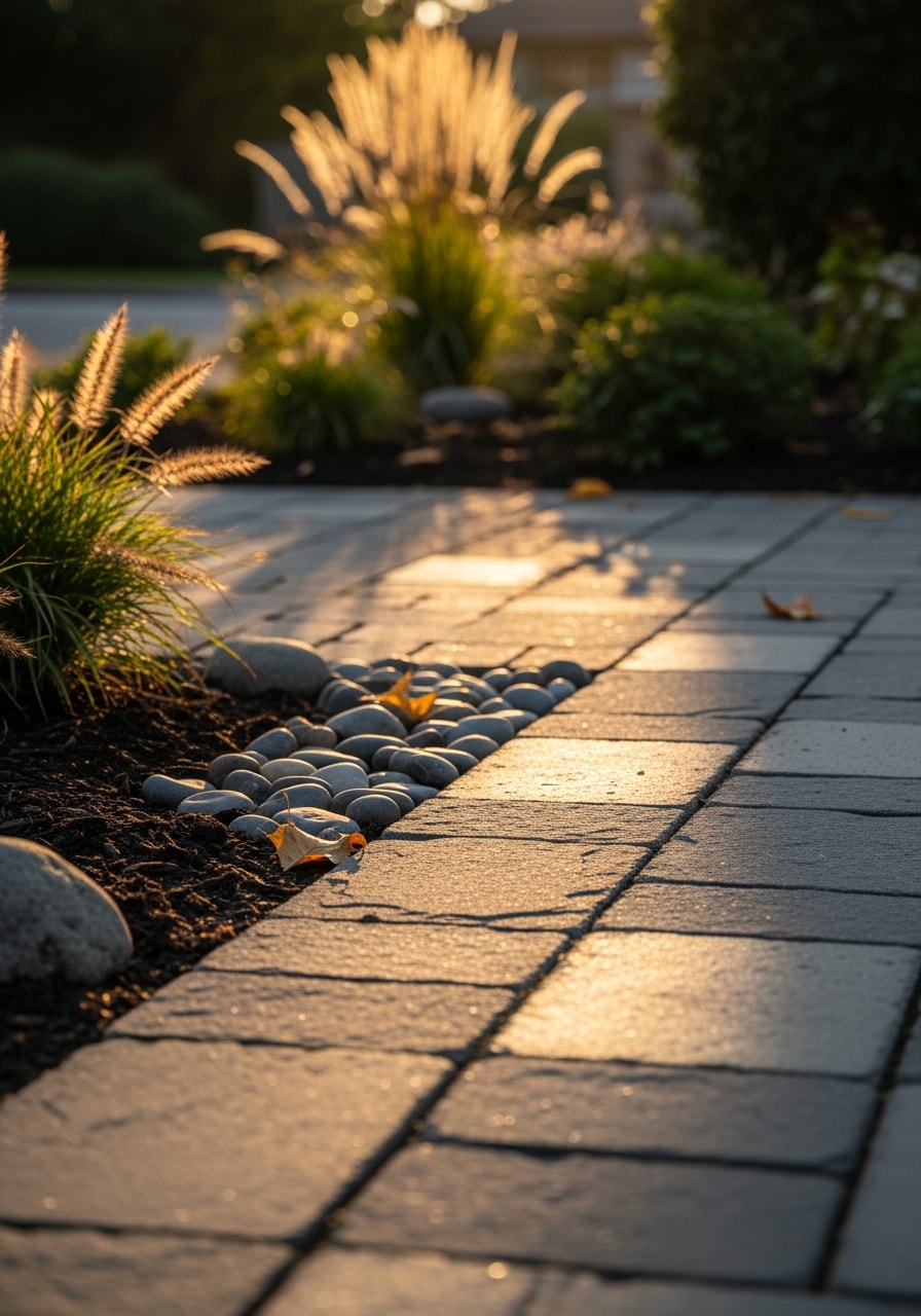 Detail of a Portland home's exterior showing quality materials and professional finishing.
